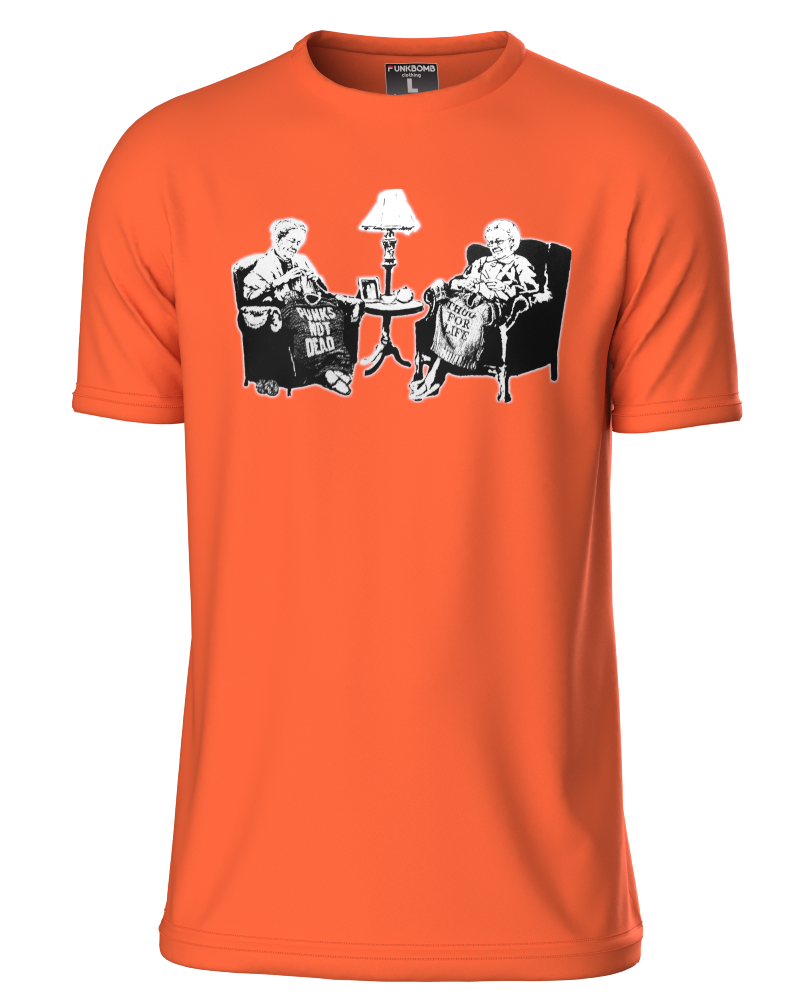 Banksy "Knitting Grannies" T Shirt