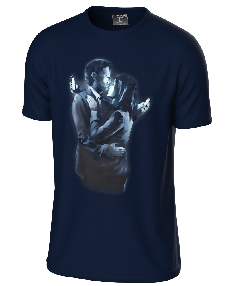 Banksy "Mobile Lovers" T Shirt