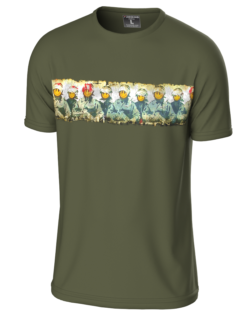 Banksy "Riot Police" T Shirt