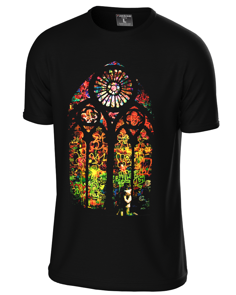 Banksy "Stained Glass" T Shirt