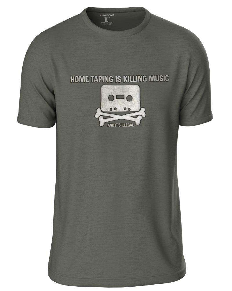 Home Taping Is Killing music T Shirt