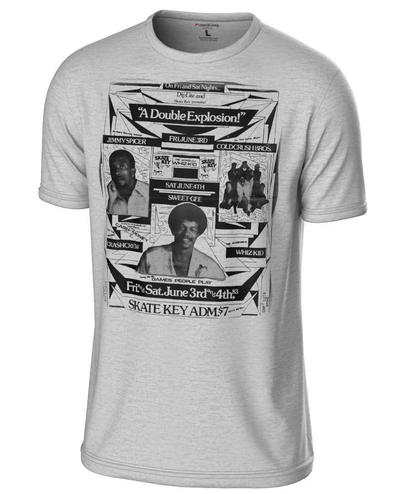 Hip Hop Flyer "Double Explosion" T Shirt